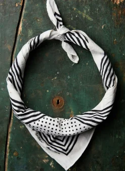 Women Imogene + Willie i+w vintage white bandana v2