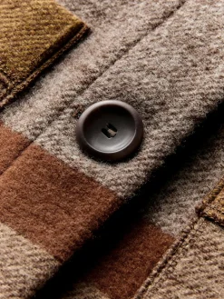 Women Imogene + Willie i+w x american woolen blanket coat 02