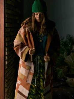 Women Imogene + Willie i+w x american woolen blanket coat 02