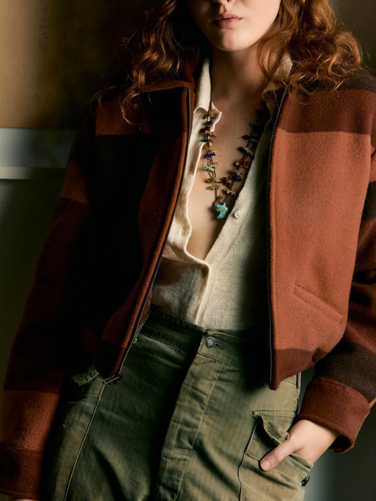 Women Imogene + Willie i+w x american woolen souvenir jacket