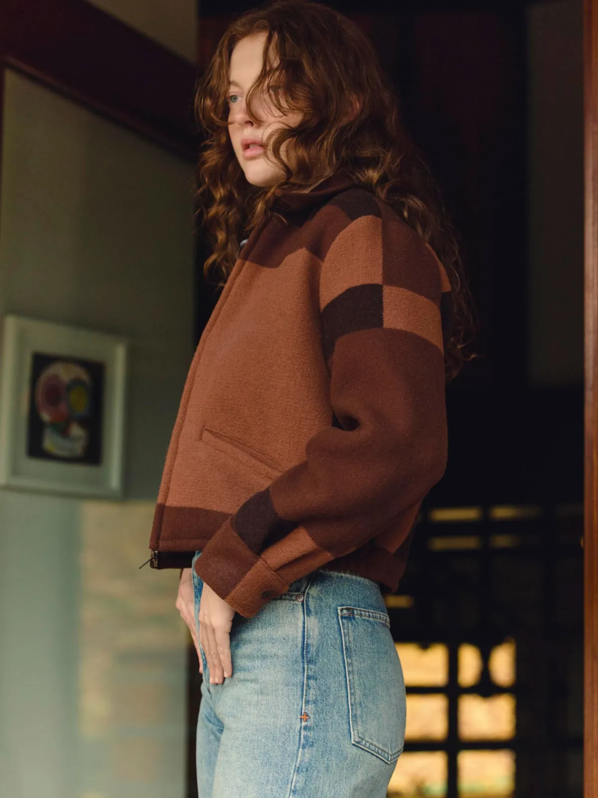 Women Imogene + Willie i+w x american woolen souvenir jacket