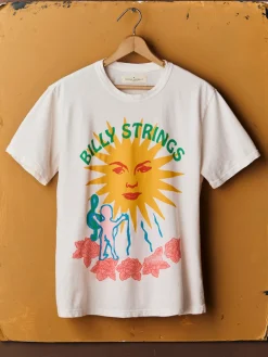 Women Imogene + Willie i+w x billy strings "golden sun” tee