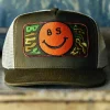 Women Imogene + Willie i+w x billy strings "smiley" trucker in olive