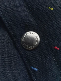 Women Imogene + Willie i+w x cdw reverse black indigo nep bomber
