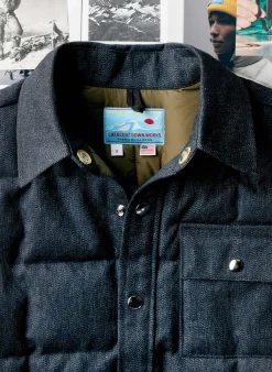Imogene + Willie i+w x crescent down works quilted jaspe jacket