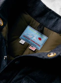 Imogene + Willie i+w x crescent down works quilted jaspe jacket