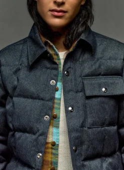 Women Imogene + Willie i+w x crescent down works quilted jaspe jacket
