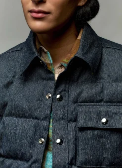 Women Imogene + Willie i+w x crescent down works quilted jaspe jacket