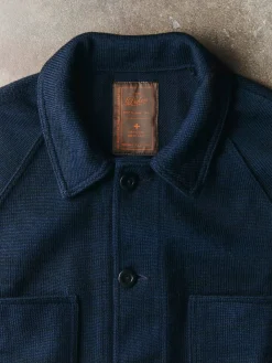 Imogene + Willie i+w x dehen knit work coat
