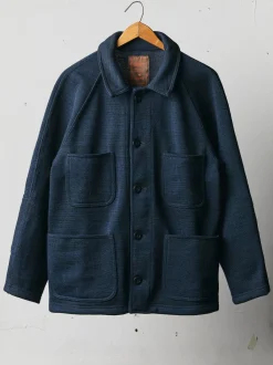 Imogene + Willie i+w x dehen knit work coat
