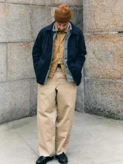 Imogene + Willie i+w x dehen knit work coat