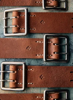 Women Imogene + Willie i+w x Emil Erwin two prong horween belt