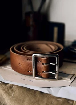 Women Imogene + Willie i+w x Emil Erwin two prong horween belt