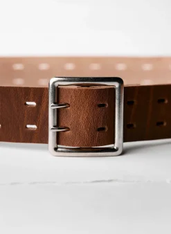 Women Imogene + Willie i+w x Emil Erwin two prong horween belt