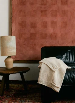 Women Imogene + Willie i+w x family heirloom weavers cotton throw in natural