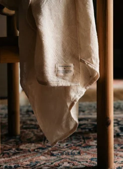 Women Imogene + Willie i+w x family heirloom weavers cotton throw in natural