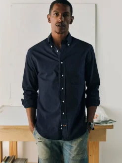 Imogene + Willie i+w x Gitman Vintage navy oxford