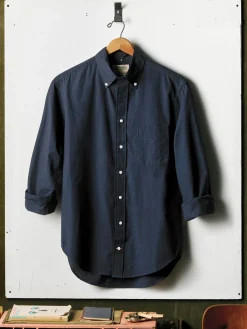 Imogene + Willie i+w x Gitman Vintage navy oxford