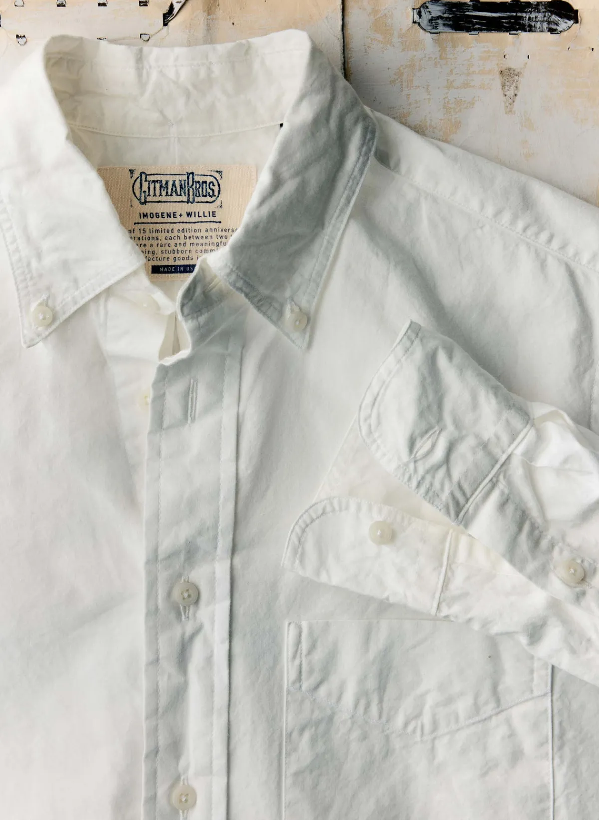 Women Imogene + Willie i+w x Gitman Vintage poplin oxford