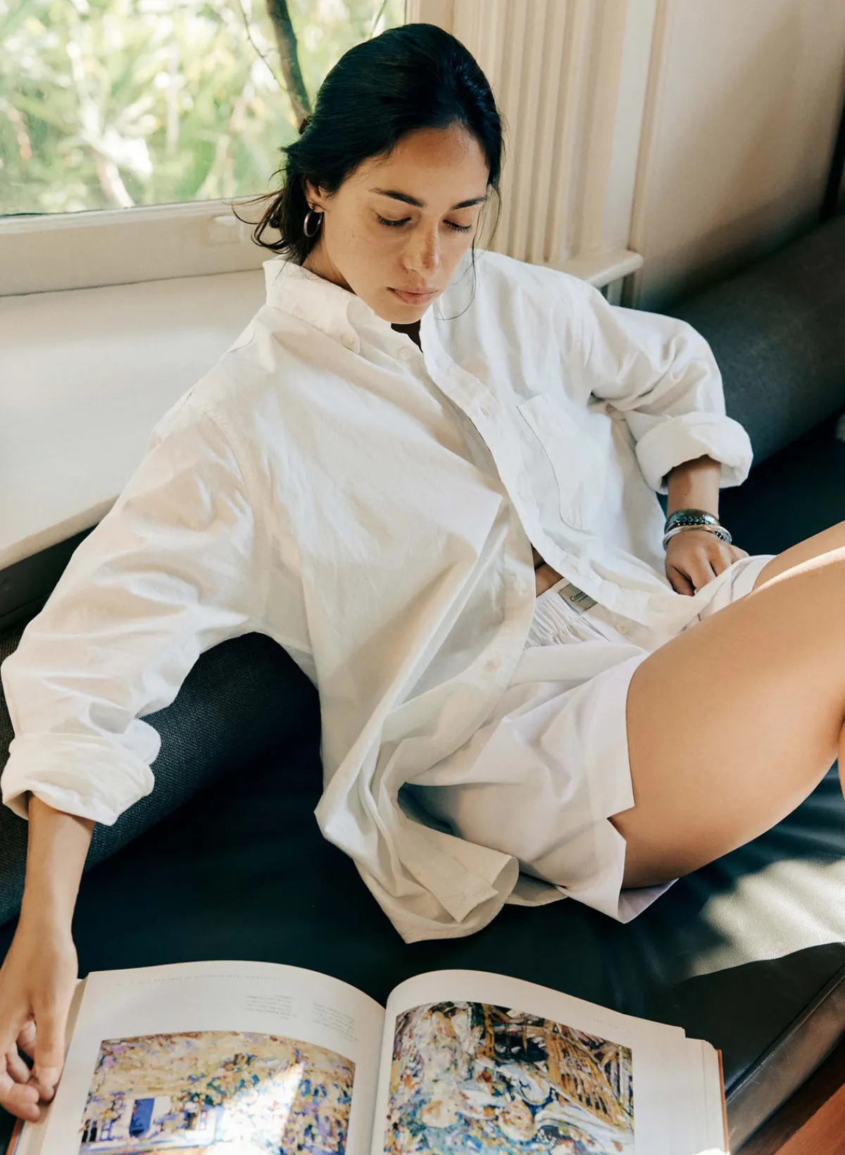 Women Imogene + Willie i+w x Gitman Vintage poplin oxford