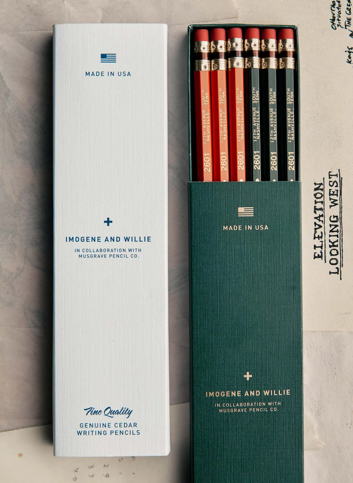Women Imogene + Willie i+w x musgrave traditional pencil 12-pack