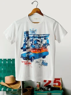 Women Imogene + Willie i+w x willie nelson "picnic" tee