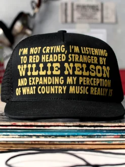 Women Imogene + Willie i+w x willie nelson "red headed stranger" trucker