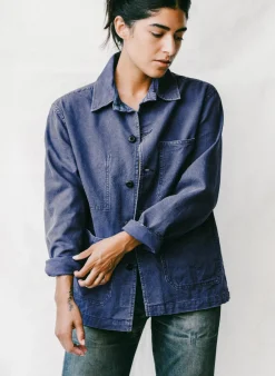 Women Imogene + Willie jack jacket french blue
