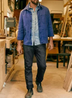Imogene + Willie jack jacket french blue