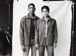 Imogene + Willie jack jacket french blue