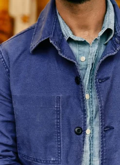 Imogene + Willie jack jacket french blue