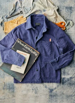 Imogene + Willie jack jacket french blue
