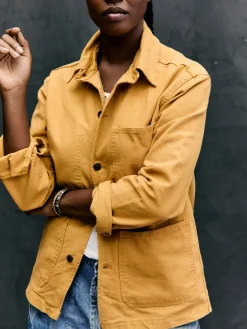 Women Imogene + Willie jack jacket in amber