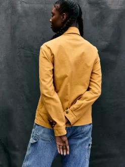 Women Imogene + Willie jack jacket in amber