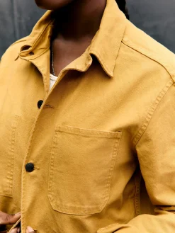 Women Imogene + Willie jack jacket in amber