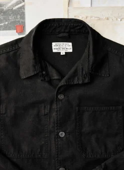 Imogene + Willie jack jacket in overdyed slate