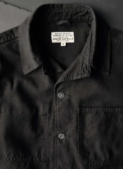 Women Imogene + Willie jack jacket in overdyed slate