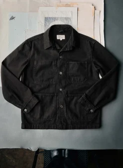 Women Imogene + Willie jack jacket in overdyed slate