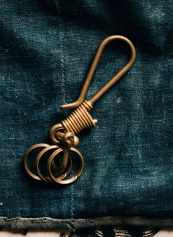 Women Imogene + Willie japanese brass multi-key hook