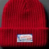 Women Imogene + Willie knit "bird dog" cap in red