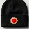 Women Imogene + Willie knit "heart" watch cap