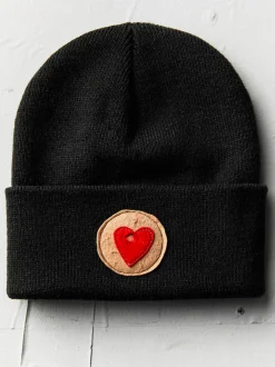 Women Imogene + Willie knit "heart" watch cap