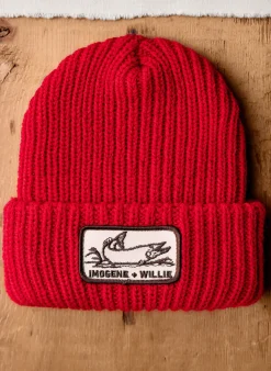 Women Imogene + Willie knit "sockeye" watch cap