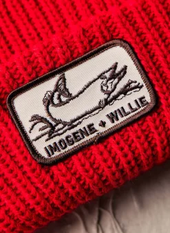 Women Imogene + Willie knit "sockeye" watch cap