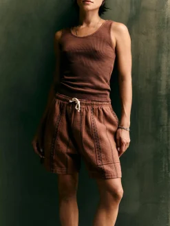 Women Imogene + Willie lagos lounge short in brown