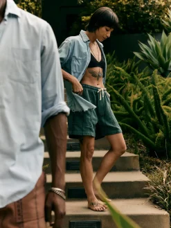 Women Imogene + Willie lagos lounge short in spruce