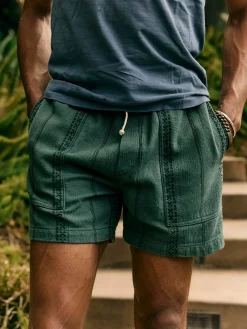 Imogene + Willie lagos lounge short in spruce