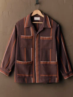 Women Imogene + Willie lagos woven border jacket