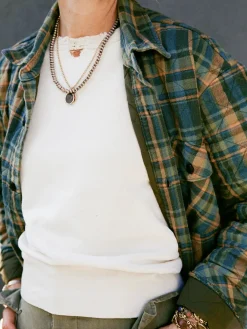 Women Imogene + Willie larkin quilted shirt jacket