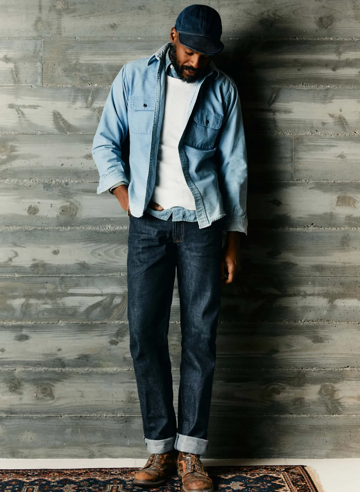 Imogene + Willie lewis indigo rigid jp
